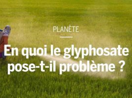 Glyphosate herbicide