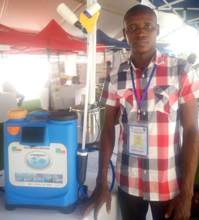 pulvérisateur solaire, pulvérisateur automatique, made in Benin