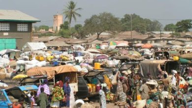 Marché de Glazoué au Bénin