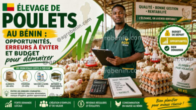 Élevage de poulets au Bénin : opportunités, erreurs à éviter et budget pour démarrer